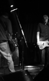 Brooke and Steve playing at the Middle East Club.